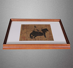 江阳书画装裱配框服务案例